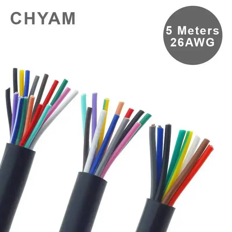 Copper Wire Roll - Cable Black 26AWG 0.12mm2 Copper Wire