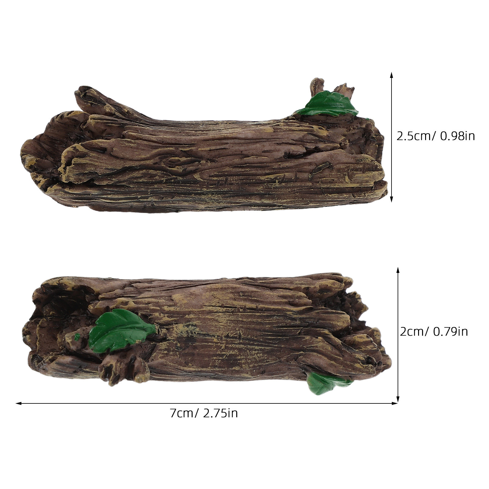 4Pcs Mini Resin Tree Stump For - огляд і ціна Mini Bonsai Zen Garden