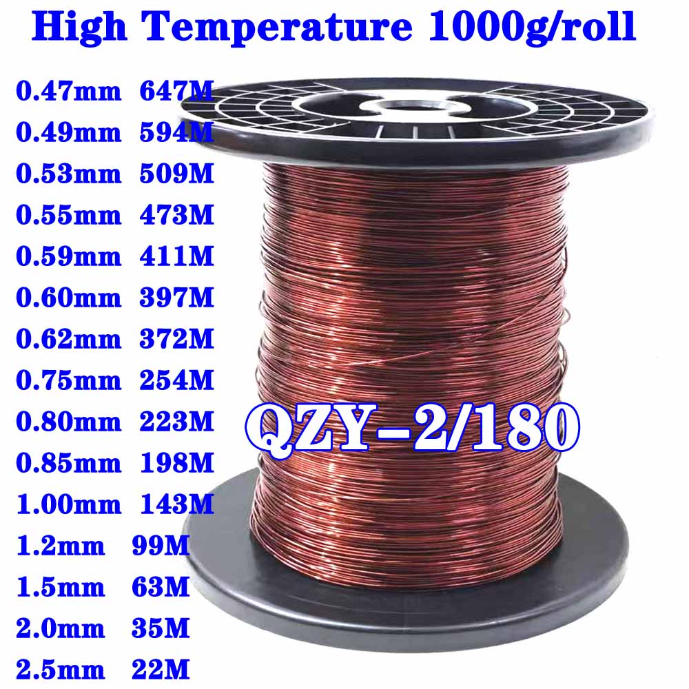 1kg/roll Enamelled Wire QZY-2/ - огляд і ціна Copper Wire Roll