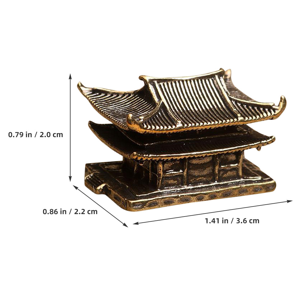 Exquisite Brass Mini Pagoda St - огляд і ціна Mini Bonsai Zen Garden