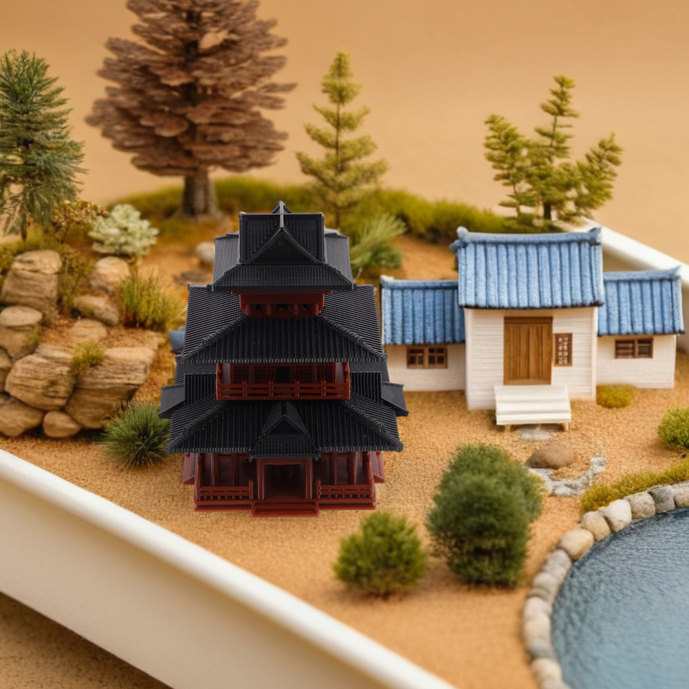 Mini Asian Architectural Micro - огляд і ціна Mini Bonsai Zen Garden