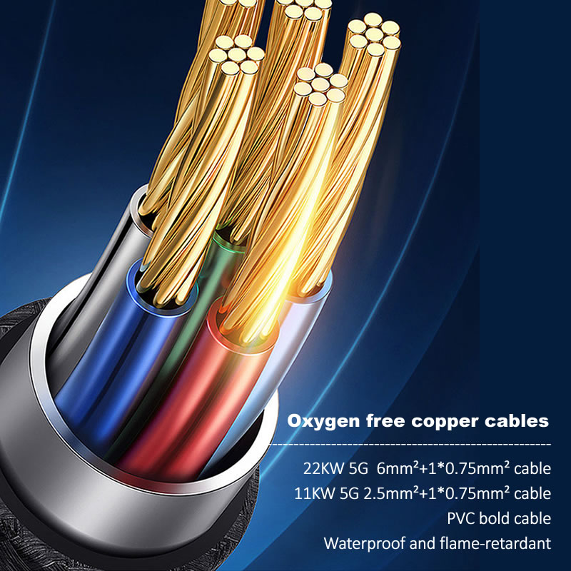 JIGU 7kw/11kw/22KW EV Charger  - огляд і ціна Copper Wire Roll