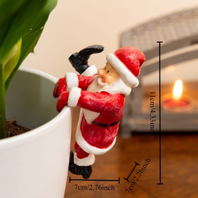 Christmas Santa Snowman Statue - огляд і ціна Bonsai Garden Wall