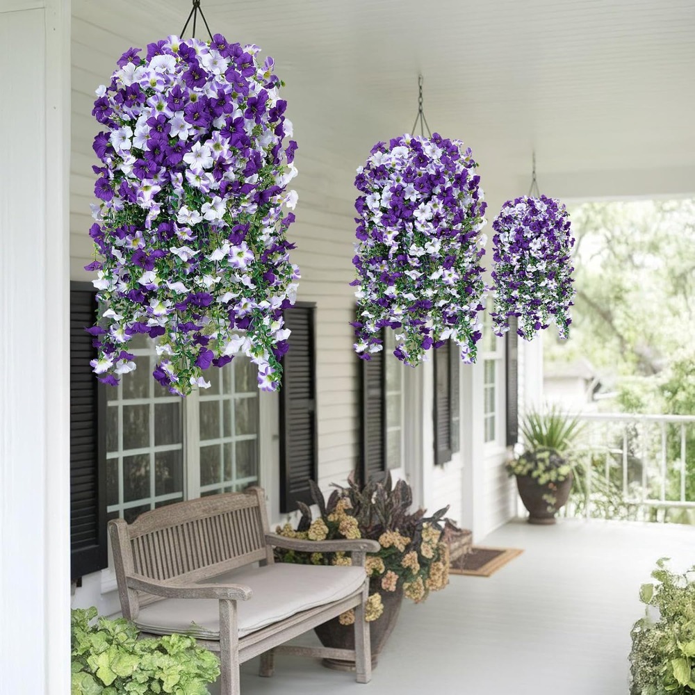 1Pcs 75cm Violet Artificial Fl - огляд і ціна Bonsai Garden Wall
