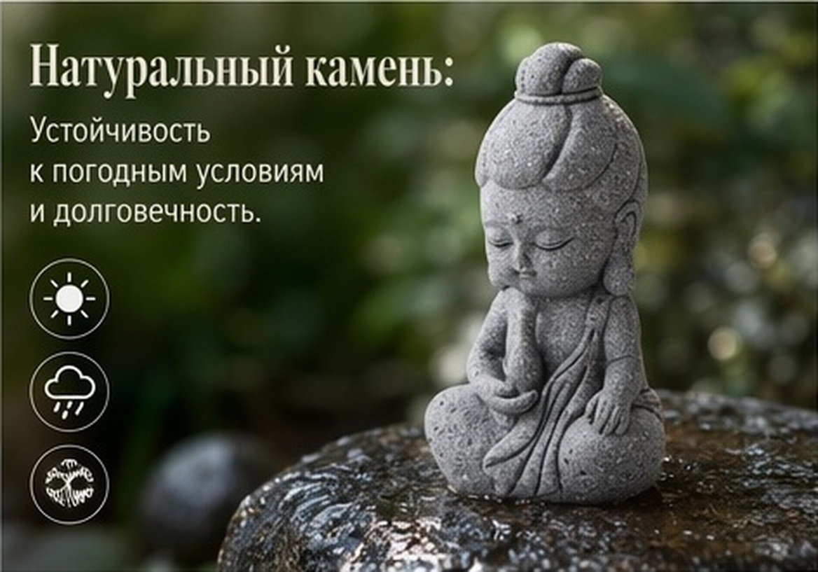 Exquisite Mini Guan Yin Stone  - огляд і ціна Mini Bonsai Zen Garden