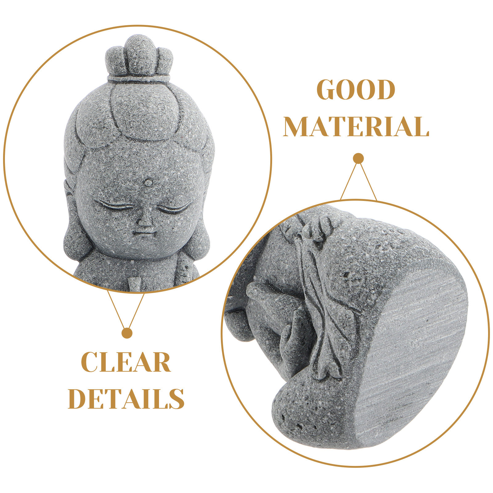 Exquisite Mini Guan Yin Stone  - огляд і ціна Mini Bonsai Zen Garden
