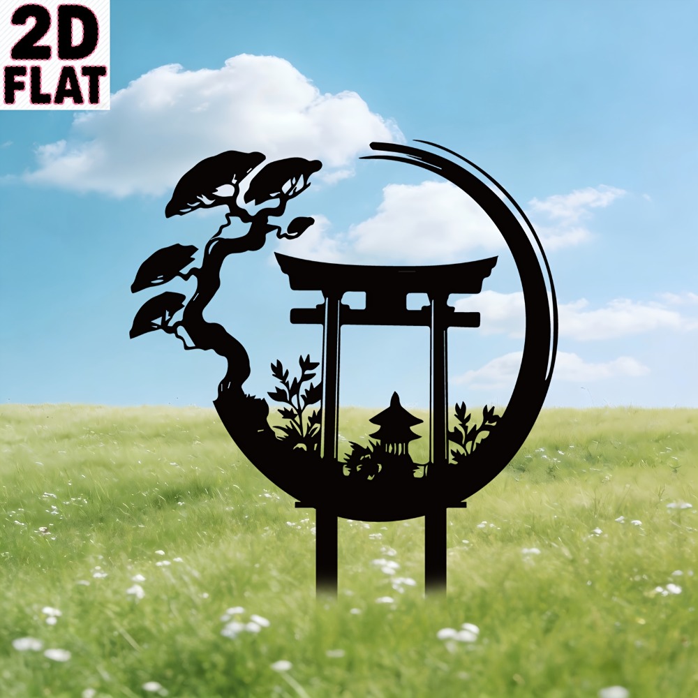 CIFBUY Metal Wall Art Torii Ga - огляд і ціна Bonsai Garden Wall