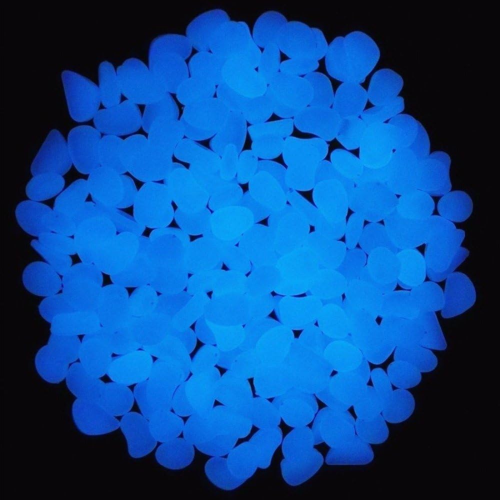Fish Tank Rocks Glow Blue Pebb - огляд і ціна Bonsai Garden Accessories