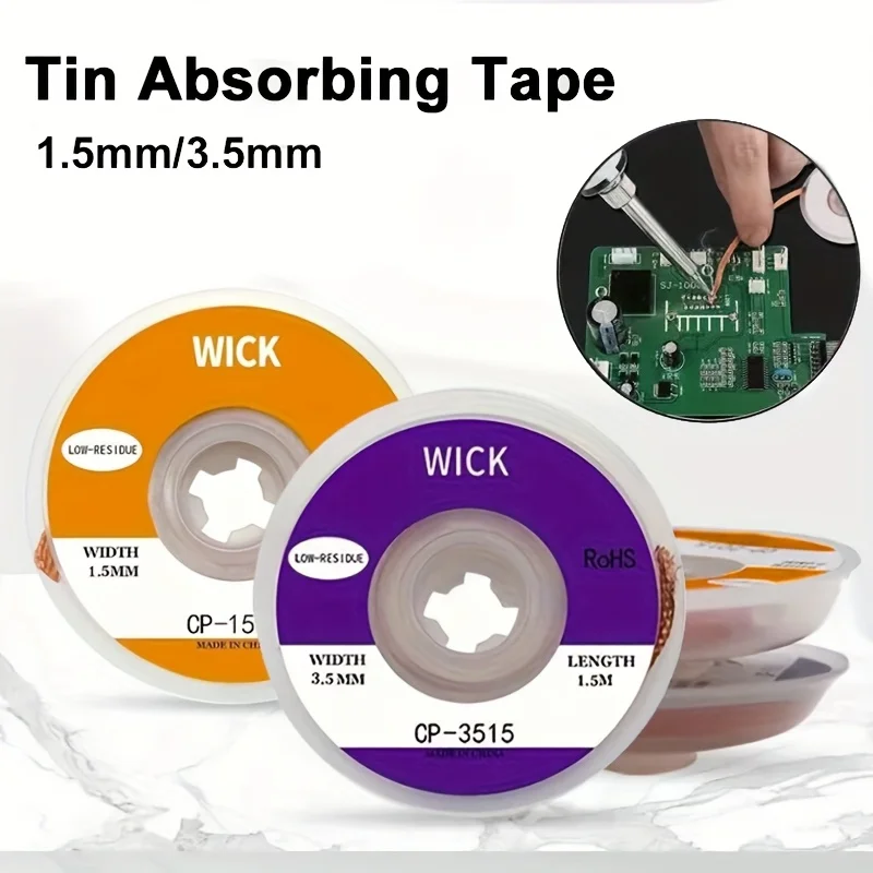 1.5m Desoldering Braid Tape Co - огляд і ціна Copper Wire Roll