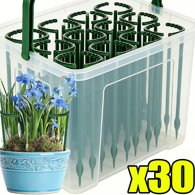 30-1PCS Plastic Plant Support  - огляд і ціна Bonsai Garden Accessories