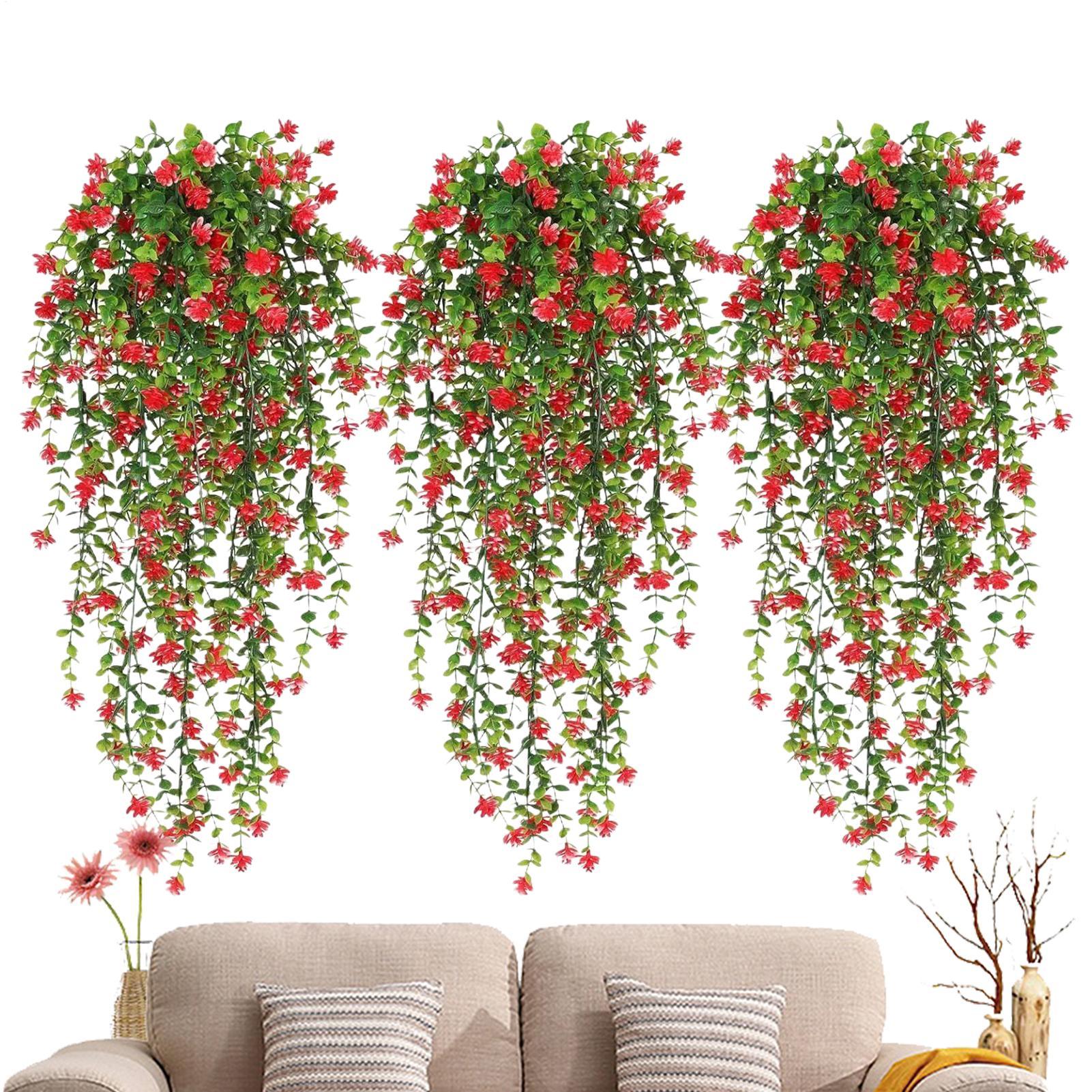 Simulated Flowers Ivy Vines Wa - огляд і ціна Bonsai Garden Wall