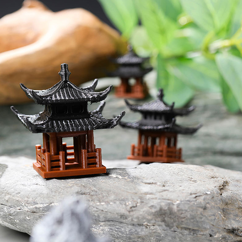 Mini Pagoda Statue Fairy Garde - огляд і ціна Mini Bonsai Zen Garden