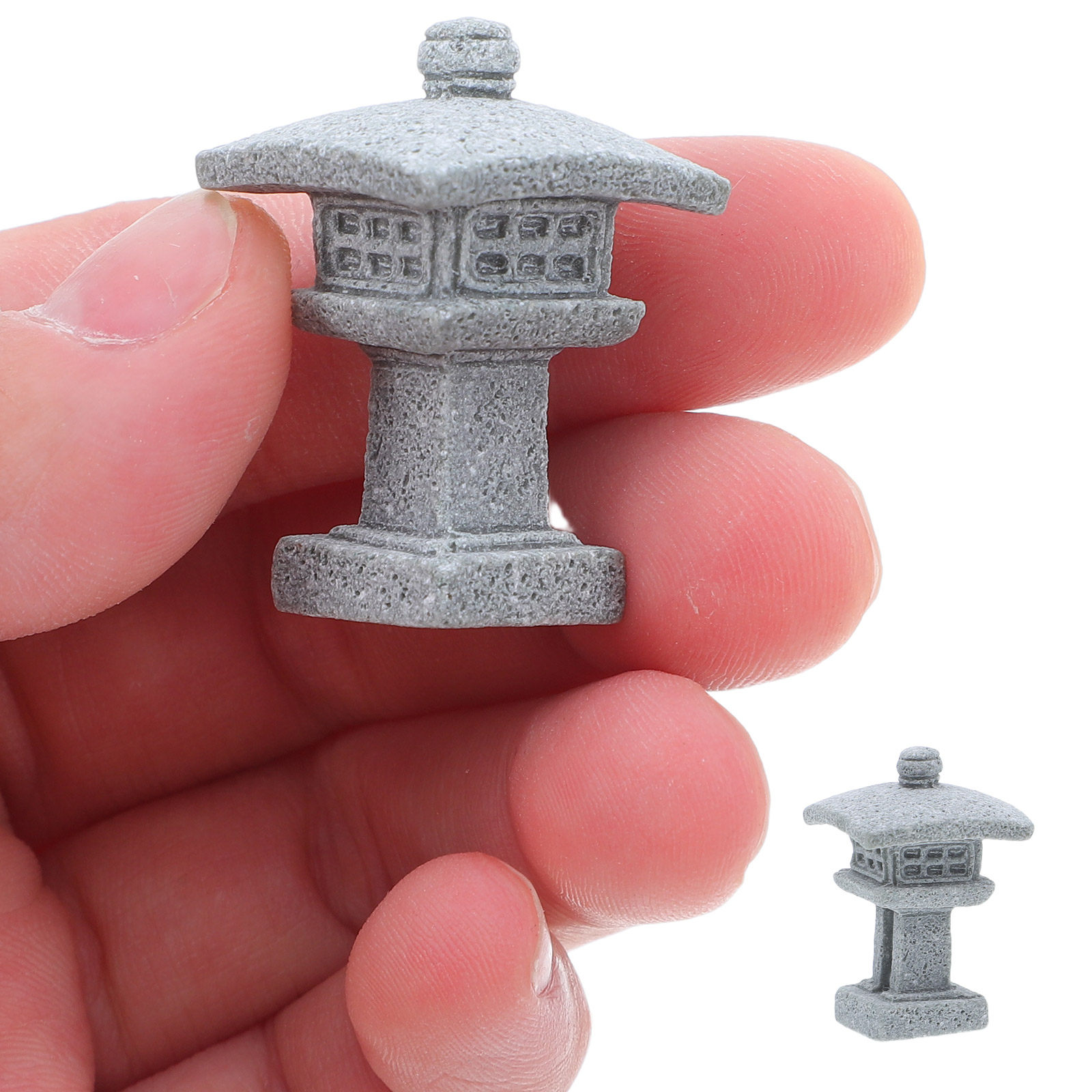 4Pcs Mini Pavilion Sculpture R - огляд і ціна Mini Bonsai Zen Garden