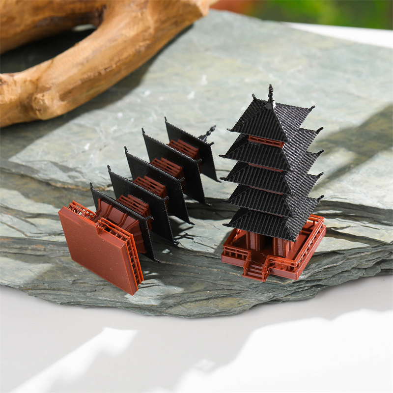 1pc Mini Pagoda Statue Chinese - огляд і ціна Mini Bonsai Zen Garden