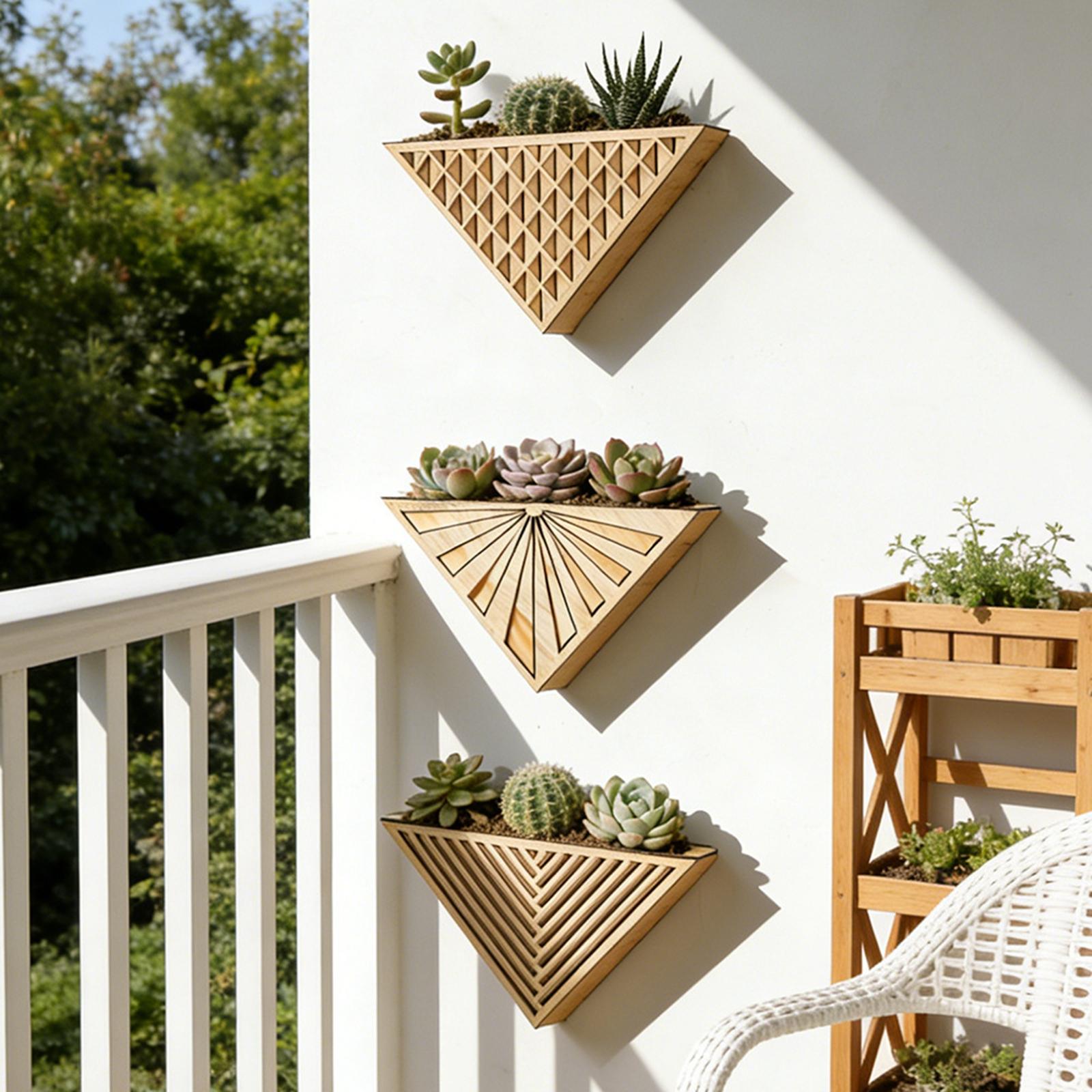 Flower Pot Wall Mounted Orname - огляд і ціна Bonsai Garden Wall