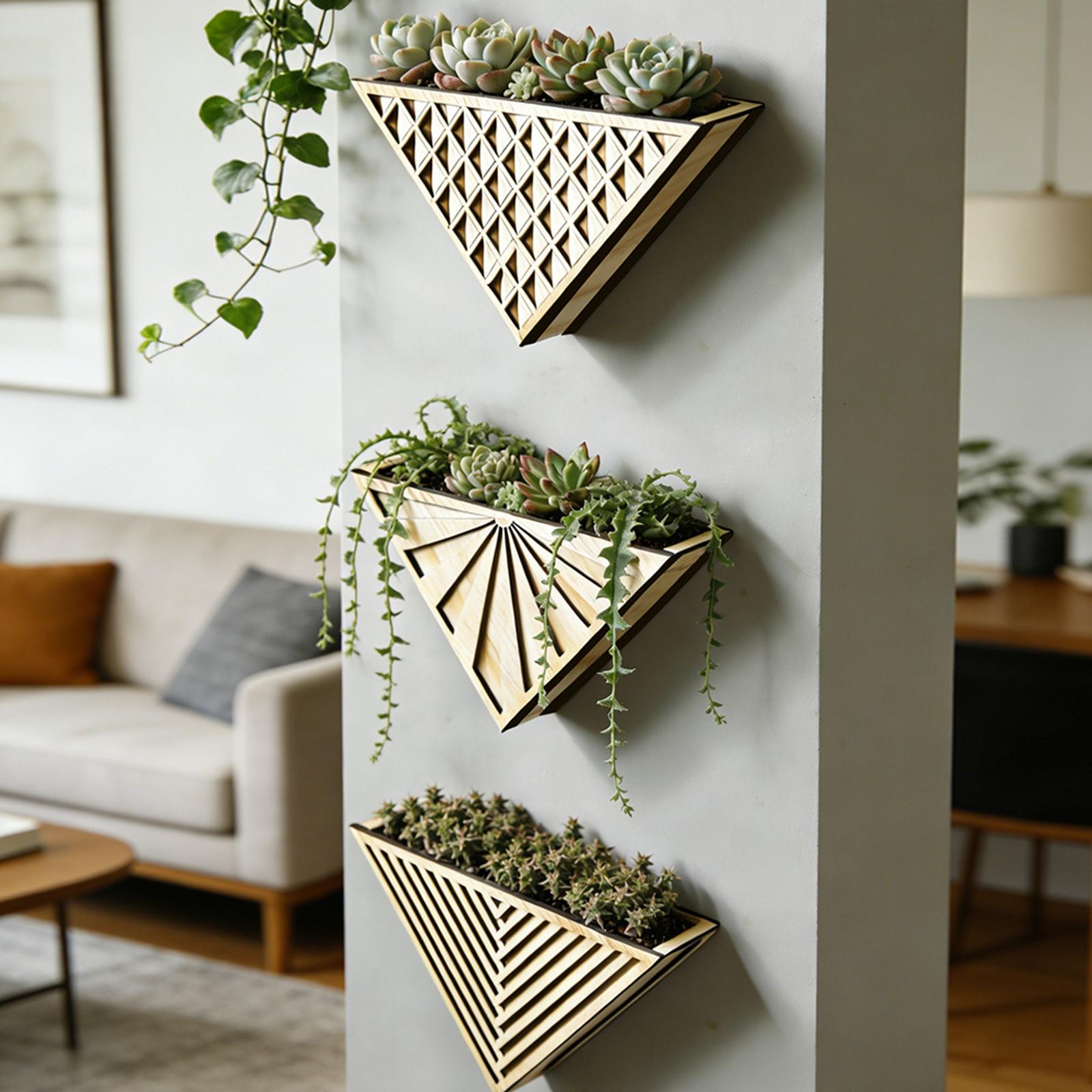 Flower Pot Wall Mounted Orname - огляд і ціна Bonsai Garden Wall
