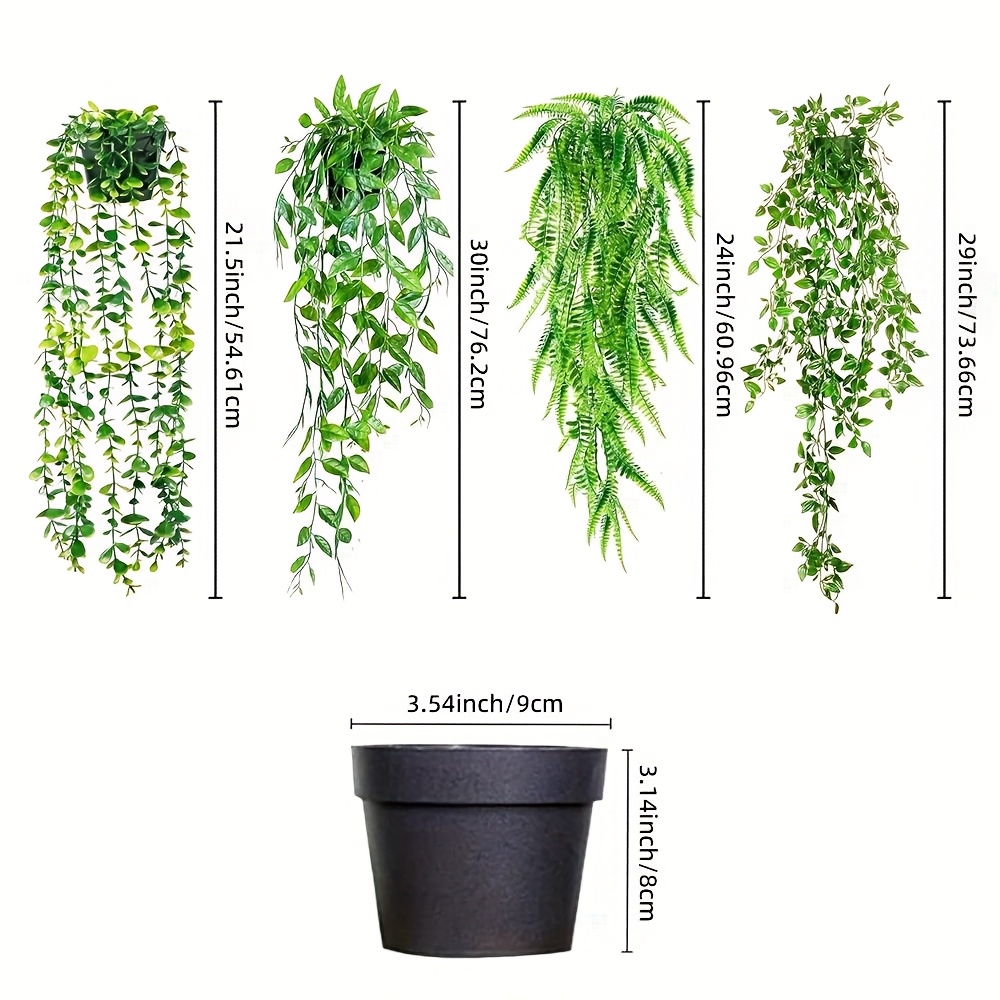 Artificial Hanging Green Plant - огляд і ціна Bonsai Garden Accessories