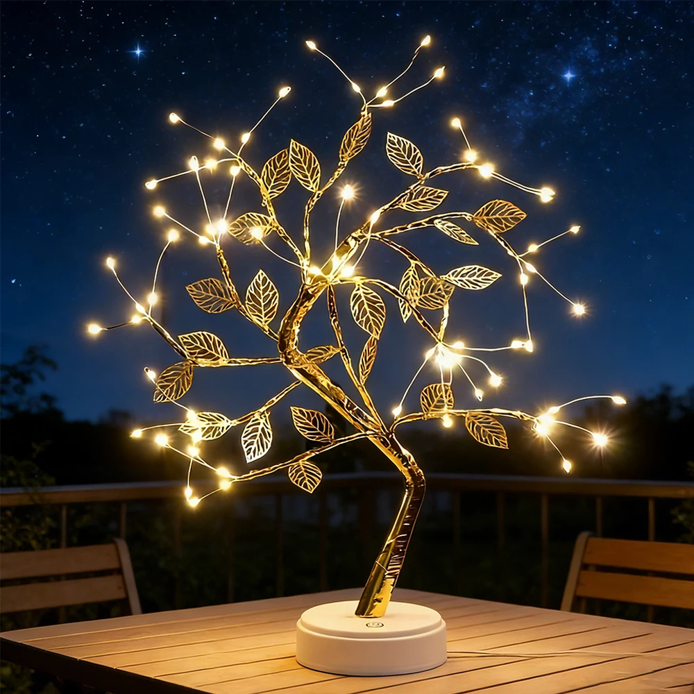 LED Tree Night Light Battery P - огляд і ціна Bonsai Garden In Dc