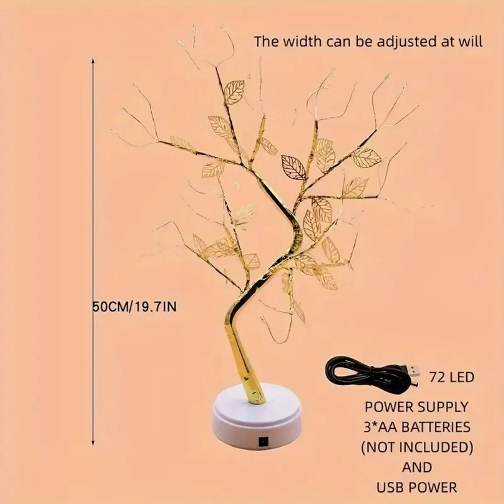 LED Tree Night Light Battery P - огляд і ціна Bonsai Garden In Dc